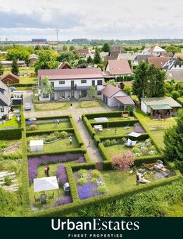 Naturnah leben, stadtnah wohnen - 3-Raum-Wohntraum mit Privatgarten - Nauen
