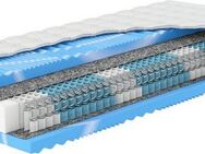 Taschenfederkernmatratze Premium-Taschenfederkern-Matratze XXL Gelstar T-1000, 25cm Komforthöhe, Hn8 Schlafsysteme, 25 cm hoch, (1-tlg), Körperunterstützung durch Geltouch Auflage, 90x200 cm & weitere Größen