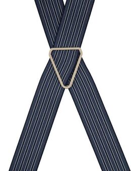 Man's World Hosenträger in bequemer Breite & extra Länge bis 130cm - NEW - im Streifendesign