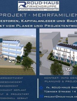 + EXKLUSIVES MEHRFAMILIENHAUS-PROJEKT! + - Schönaich
