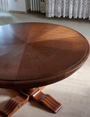 Wohnzimmertisch teil-/massiv Nussbaum in 95326