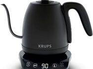 Krups Wasserkocher BW9238 Café Control Gooseneck, 1 l, 1200 W, Schwanenhals-Auslauf, 1 L, digitale Anzeige, 8 Einstellungen