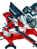 Einhell Zug Kapp Gehrungssäge TC-SM 2131 Dual (1500W, Sägeblatt Ø 210 mm, Schnittbreite 310 mm, schwenkbarer Sägekopf, Laser) in 42105