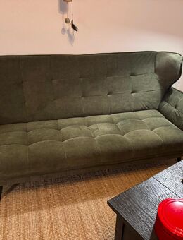 3er Sofa und Sessel ,grün - Seeburg