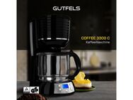 Gutfels Filterkaffeemaschine, 1,5l Kaffeekanne, Papierfilter 1x4, 1,50 L Glaskanne, 1080 Watt