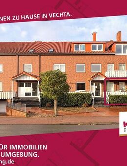 4-Zimmer Erdgeschosswohnung mit Hochparterre Terrasse! Diepholz - zentral! - Diepholz