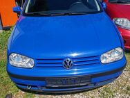 VW Golf 4 1.4 blau HU 12/2025 Schlachtfest Ersatzteile Scheinwerfer Tür Spiegel Motor etc - Pegnitz Zentrum