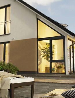 Haus mit Wintergarten + Carport, Preis inkl. Grundstück, massiv gebaut - Röhl