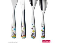 WMF Kinderbesteck Einhorn (4-tlg), 1 Personen, Cromargan® Edelstahl Rostfrei 18/10, ab 3 Jahren, hygienisch, säurefest
