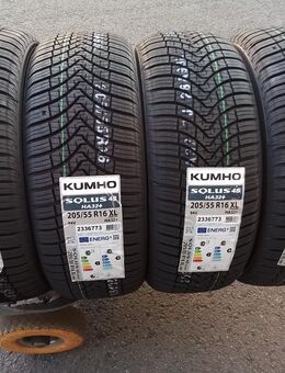 4 Neue Allwetterreifen Ganzjahresreifen G 205 55 16 94 V Kumho 320,- Euro incl Montage. - Sprendlingen