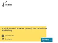 Produktionsmitarbeiter (m/w/d) mit technischer Ausbildung - Freiberg