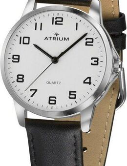 Atrium Quarzuhr A37-10, Armbanduhr, Damenuhr, Lederarmband