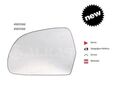 SPIEGELGLAS MIT HALTERUNG RECHTS BEHEIZT KONVEX AUDI A3 A4 A5 B8 COUPE 8T 4F0857536AF in 44319