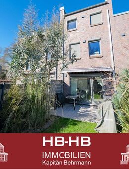 KFW55 energieeffizientes Reihenmittelhaus mit Dachterrasse und Carport - Bremen