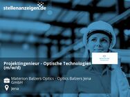 Projektingenieur - Optische Technologien (m/w/d) - Jena
