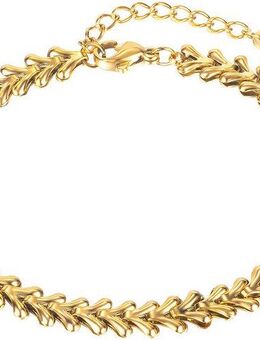 Firetti Armband Schmuck Geschenk Edelstahl Armschmuck Herzkettengliederung Liebe