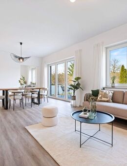 Wohnen auf neuestem Stand - stilvolle Obergeschosswohnung mit Balkon - jetzt besichtigen! - Schackendorf