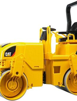 Bruder® Spielzeug-Walze Cat Tandem Vibrationswalze 18 cm (02433), Made in Europe