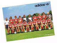adidas Mannschaftskarte 1. FC Nürnberg 70er-90er - Fulda Zentrum