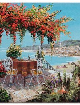 Artland Wandbild Macht mein Tag perfekt, Gewässer (1 St), als Leinwandbild, Poster in verschied. Größen