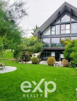 Energieeffizienter Luxus (A+) - Designvilla mit Pool & Traumgarten - Höchberg