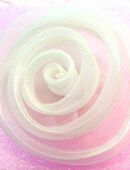 Stoffblume - Blume aus Stoff weiß - mit Krokodilsklemme - Haarschmuck Hochzeit - neu in 64584