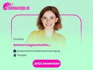 Referent Liegenschaften (m/w/d) - Stuttgart