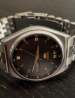 Seiko 5 Automatik restauriert 7009A 1980er Service neu - Neckartailfingen