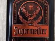 Jägermeister - Limited Edition - Black - Kräuterlikör Metall-Box/Blechdose 0,7 - Berlin Reinickendorf