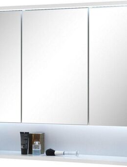 BASIC by Balculina Spiegelschrank Best80 Spiegelschrank, Badezimmerschrank BxHxT 80x70x23 cm (1-St) Breite 80 cm, LED-Beleuchtung, Softclose