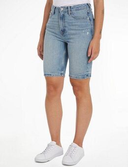 Tommy Hilfiger Shorts DNM SLIM SHORT HW ASH WRN in heller Waschung