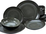 andas Tafelservice Geschirr-Set, Service, Joran (12-tlg), 4 Personen, Steinzeug, jedes Stück ein Unikat, Scandic-Style, 12 Teile, für 4 Personen