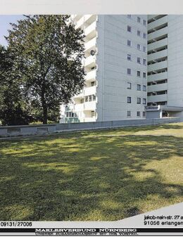 Helle 2-Zim.-Wohnung mit Südloggia - Erlangen