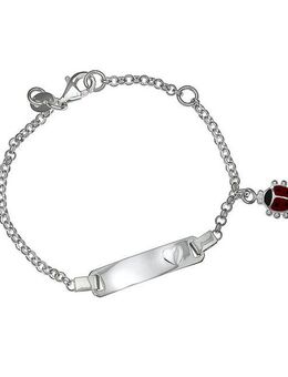 Vivance Armband 925 Silber Gravur Marienkäfer