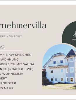 Weitblick & Nachhaltigkeit, große Räume, drei Bäder, PV-Anlage-Speicher-Wallbox, teilmöbliert, Einliegerwohnung, Naturkeller & mehr - Großheirath