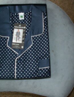 Huber Herren Schlafanzug Pyjama 100% Polyester ehemalige UVP 79,95€ Größe 56/5 - Lübeck