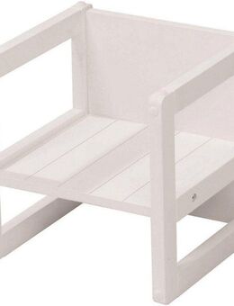 roba® Stuhl Sitzhocker, weiß, für Kinder
