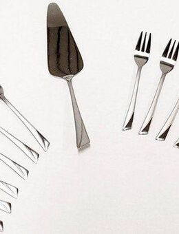 Mulex Besteck-Set Alabama (13-tlg), 12 Personen, Edelstahl 18/0, Kuchengarnitur