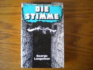 Die Stimme,George Langelaan,Scherz Verlag,1972 - Linnich