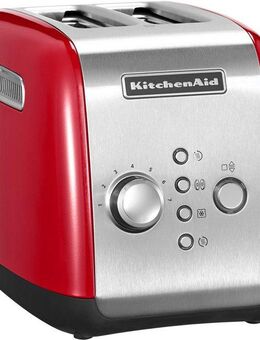 KitchenAid Toaster 5KMT221EER Empire Rot, 2 kurze Schlitze, für 2 Scheiben, 1100 W
