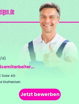 Servicemitarbeiter (m/w/d) - Bad Staffelstein