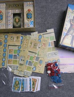 Aton Gesellschaftsspiel Brettspiel Ägyptenspiel neuwertig - Krefeld