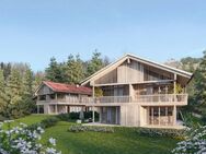 PREMIUMSEGMENT: Landhaus-Maisonette-Wohnung in Bayrischzell - Bergpanoramablick - Top-Ortsrandlage - Bayrischzell