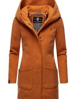 Marikoo Wintermantel Maikoo hochwertiger Mantel in Wollmantel-Optik mit großer Kapuze