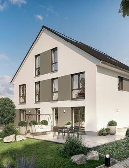 JECHTINGEN - NEUBAU wunderschöne, massivgebaute Doppelhaushälfte inkl. Grundstück und Baunebenkosten - Wyhl (Kaiserstuhl)