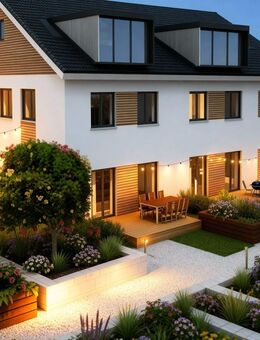 Neubau: Energiespar- Doppelhaushälfte mit Garten in bester Lage von Usingen !!! - Usingen