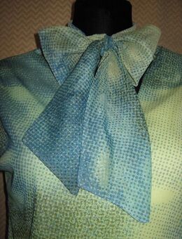NEU mit Plastik- Etikett * 60er Jahre * Retro- Vintage- Style * Schluppen * Schleifen * Bluse "my diary" Gr. 40- 42/ M * mint- Pastell * - Riedlingen