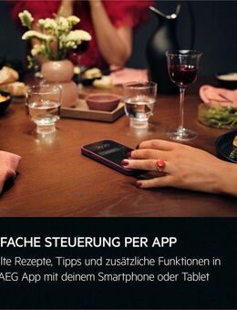 AEG Pyrolyse Backofen 6000 TR6PB50WSB, Pyrolyse-Selbstreinigung, 25% Dampfzufuhr, Pyrolyse, Kerntemperatursensor, Grillstufe, WiFi