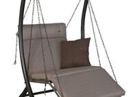 Angerer Freizeitmöbel Hollywoodschaukel Luxus Smart sand, 1-Sitzer, Bettfunktion, BxTxH: 100x145x160 cm