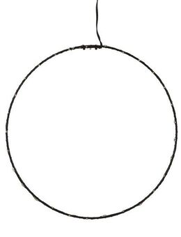 AM Design LED Dekolicht Kreis, LED fest integriert, Warmweiß, Weihnachtsdeko aussen